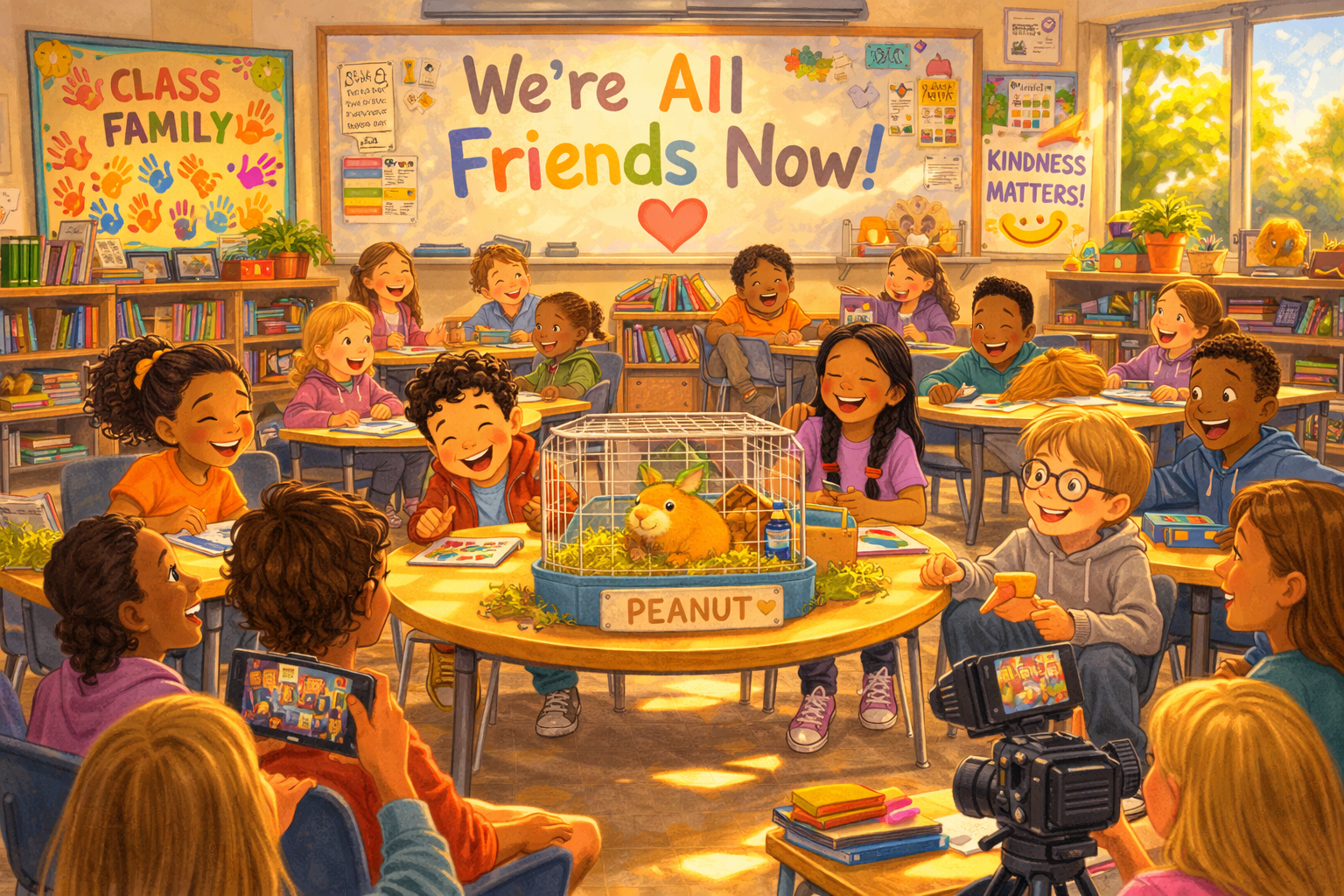 Room B1 united at last